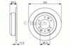 Диск тормозной задний 986479598 BOSCH