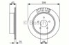 Тормозные диски 986479606 BOSCH