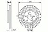 Передний тормозной диск 986479625 BOSCH