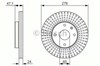 Тормоз дисковый передний 986479649 BOSCH