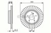 Тормозной диск 986479653 BOSCH