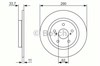 Диск тормозной задний 986479656 BOSCH