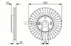 Передний тормозной диск 986479668 BOSCH