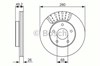 Диск тормозной передний 986479678 BOSCH