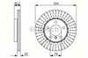 Тормоз дисковый передний 986479725 BOSCH