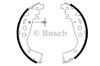 Тормоза рабочие задние ножные и тормозные барабаны 986487589 BOSCH