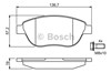 Колодки 986494038 BOSCH