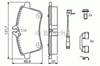 Передние тормозные колодки 986494085 BOSCH