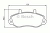 Колодки тормозные 986494288 BOSCH