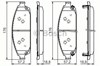 Передние тормозные колодки 986494370 BOSCH