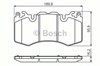 Колодки тормозные передние дисковые 986494440 BOSCH