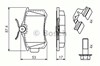 Колодки тормозные задние, дисковые 986494596 BOSCH