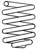 Пружина амортизатора 996120 SACHS