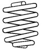 Винтовая пружина подвеска 997520 SACHS