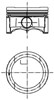 Поршня, 2-й ремонт (+0,50) 99792620 KOLBENSCHMIDT