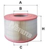 Элемент воздушного фильтра A8039 MFILTER