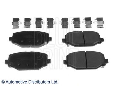 Колодки на тормоз задний дисковый ADA104271 BLUE PRINT