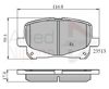 Тормозные колодки ADB0904 COMLINE