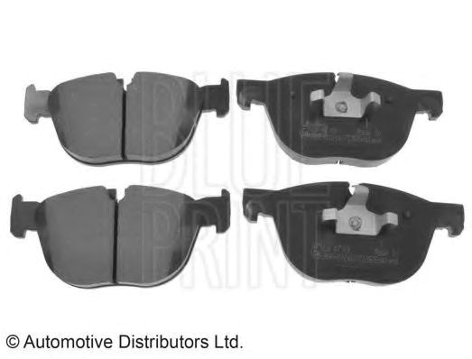 Колодки тормозные передние дисковые ADB114206 BLUE PRINT