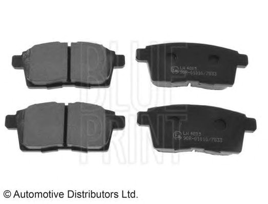Колодки дисковые  ADM54298 BLUE PRINT