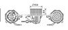 Мотор вентилятора печки (отопителя салона) AI8391 AVA