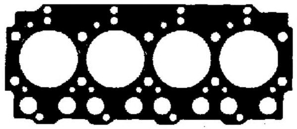 Прокладка головки блоку alfa/ford scc/vm 2.5td vm25 1! 1.62mm (4cyl) (вир-во payen) AY410