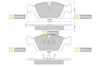 Тормозные колодки BDS153 STARLINE