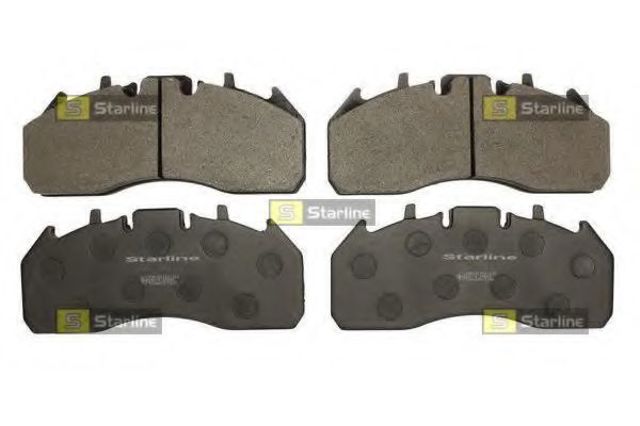 Колодки тормозные дисковые комплект BDT011 STARLINE
