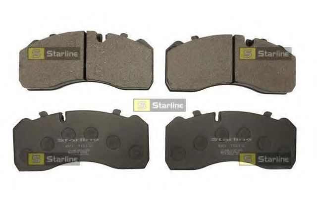 Передние тормозные колодки BDT012 STARLINE