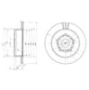 Тормозные диски BG3230 DELPHI