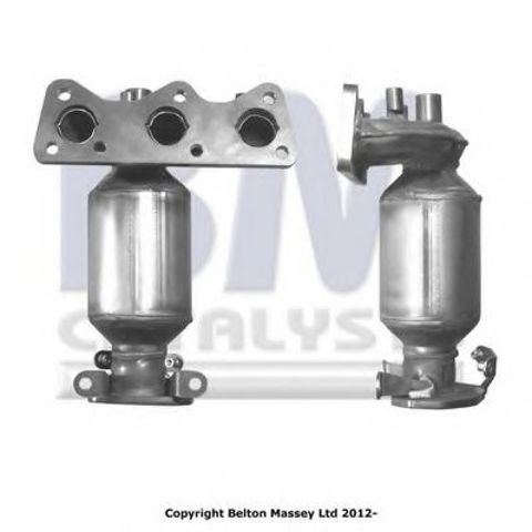 Преобразователь отработавших газов BM91533H BM CATALYSTS