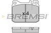 Колодки тормозные BP2172 BREMSI