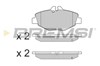 Колодки передние BP3020 BREMSI