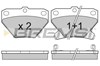 Задние колодки BP3061 BREMSI