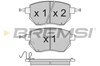 Колодки тормозные BP3210 BREMSI