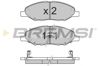 Тормозные колодки BP3335 BREMSI