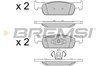 Передние тормозные колодки BP3512 BREMSI