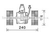 Мотор вентилятора печки (отопителя салона) BW8491 AVA
