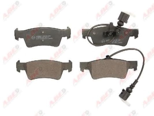 Колодки тормозные дисковые комплект C2W030ABE ABE