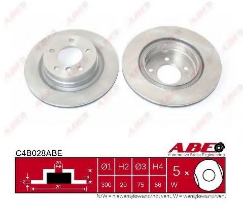 Дисковый тормоз C4B028ABE ABE