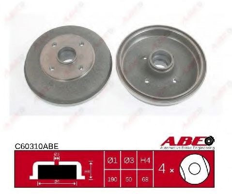 Тормозной барабан C60310ABE ABE