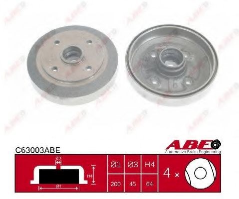 Задний барабан C63003ABE ABE