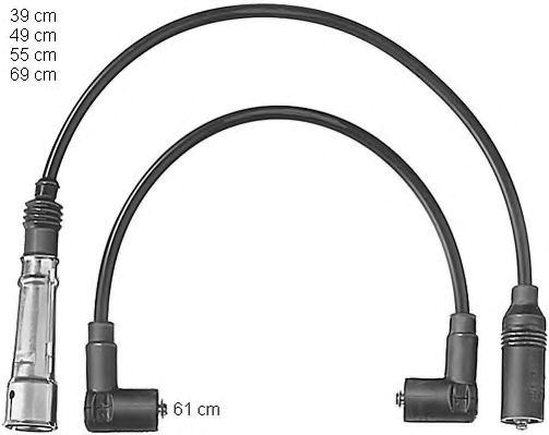 Комплект кабелів високовольтних CLS099