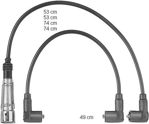 Комплект кабелів високовольтних CLS249