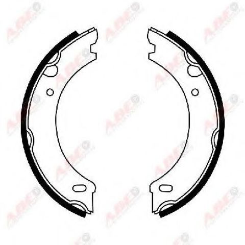 Колодки стояночного тормоза Вольво 740