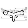 Ремень газораспределительного механизма CT1015 CONTINENTAL