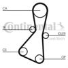 Ремень двигателя CT614 CONTINENTAL