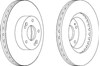 Диск тормозной передний DDF1630 FERODO