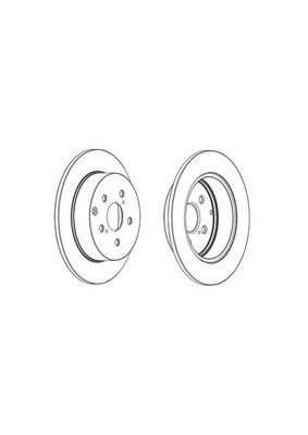 Тормозные диски DDF1881C FERODO