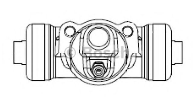 Цилиндр тормозной колесный, задний F026002386 BOSCH